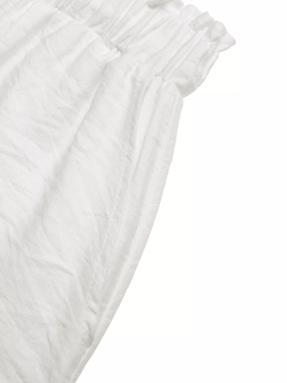 Lace Trim Drawstring Waist Shorts, image 4