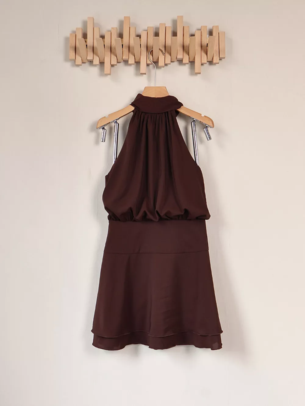 Sleeveless A-Line Mini Dress, image 7