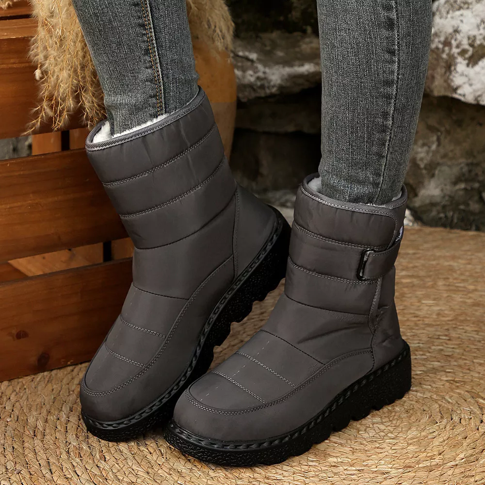 Round Toe Platform Boots, image 7