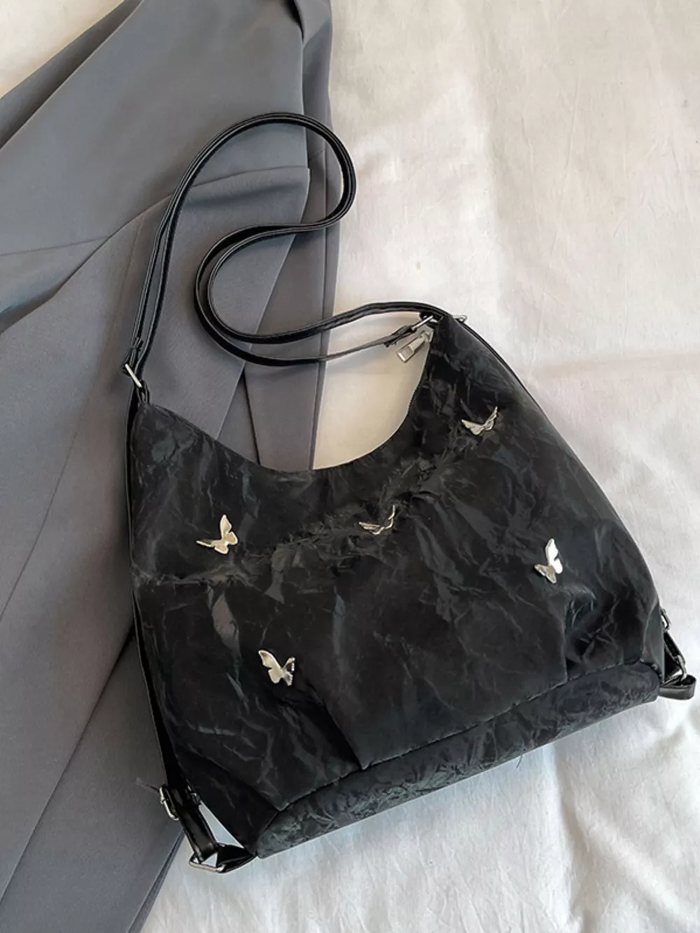 Butterfly Lightweight Shoulder Bag
