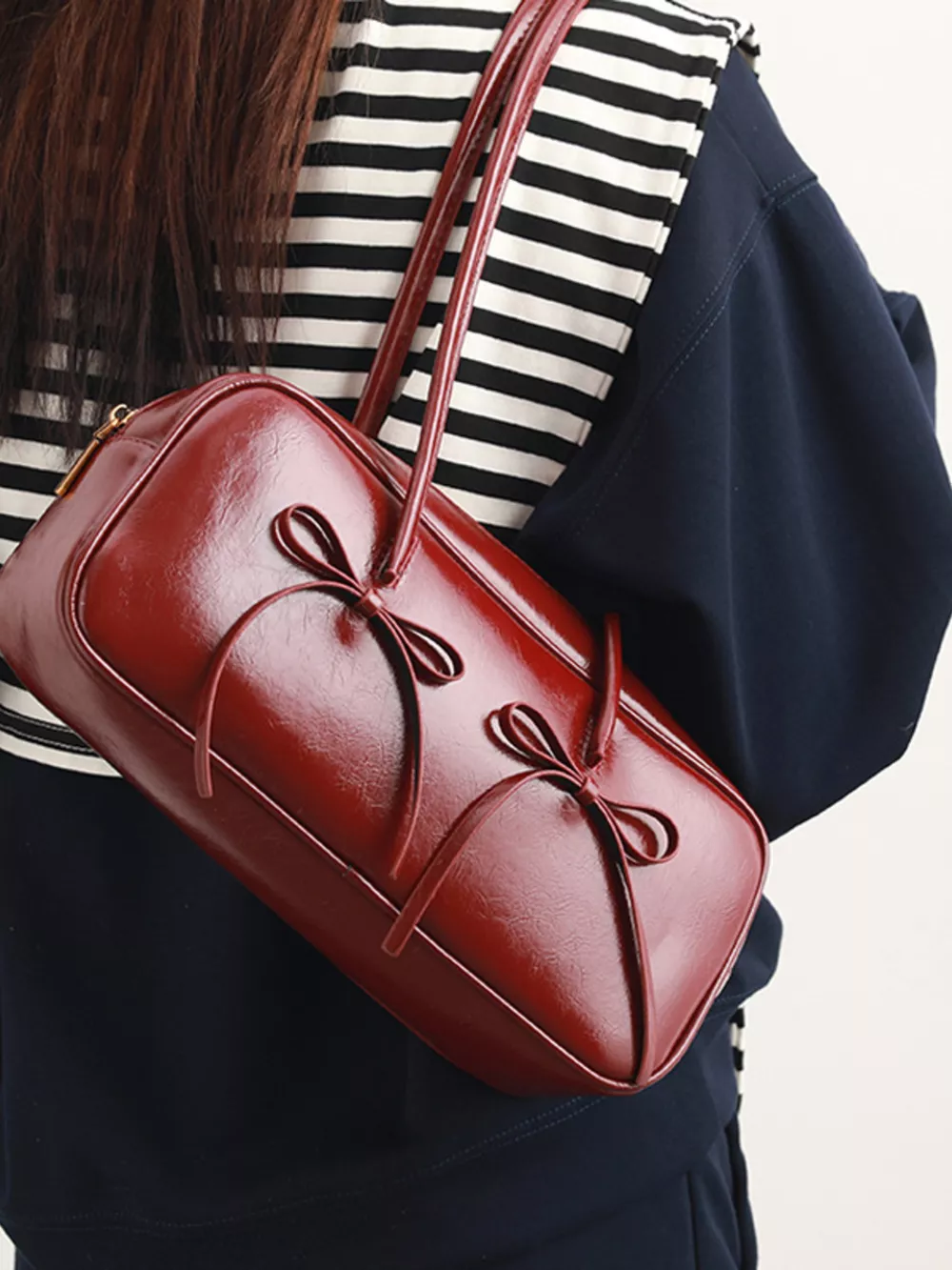 Bow Decor Shoulder Bag, image 3
