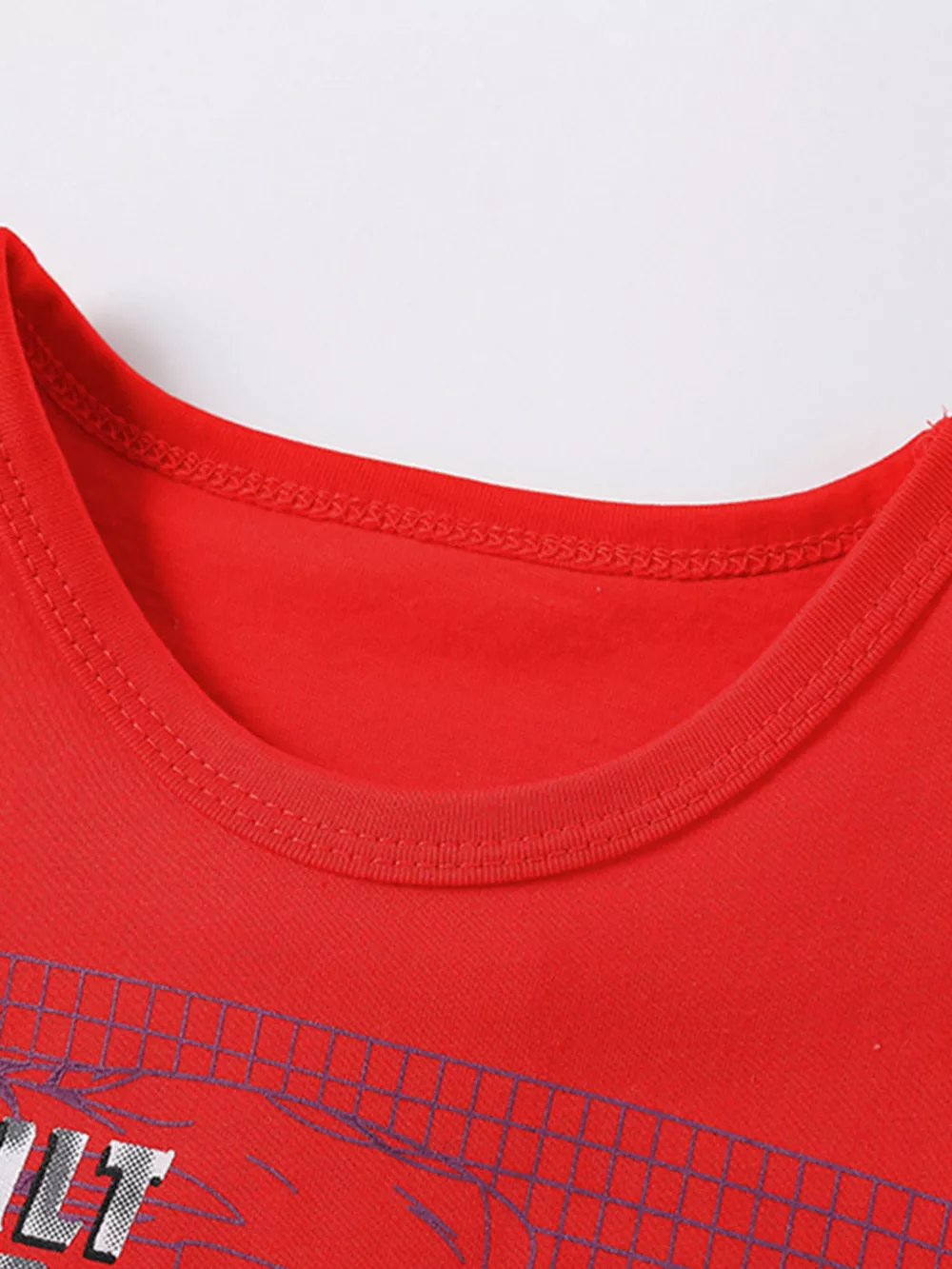Children's Graphic Round Neck T-Shirt, image 4