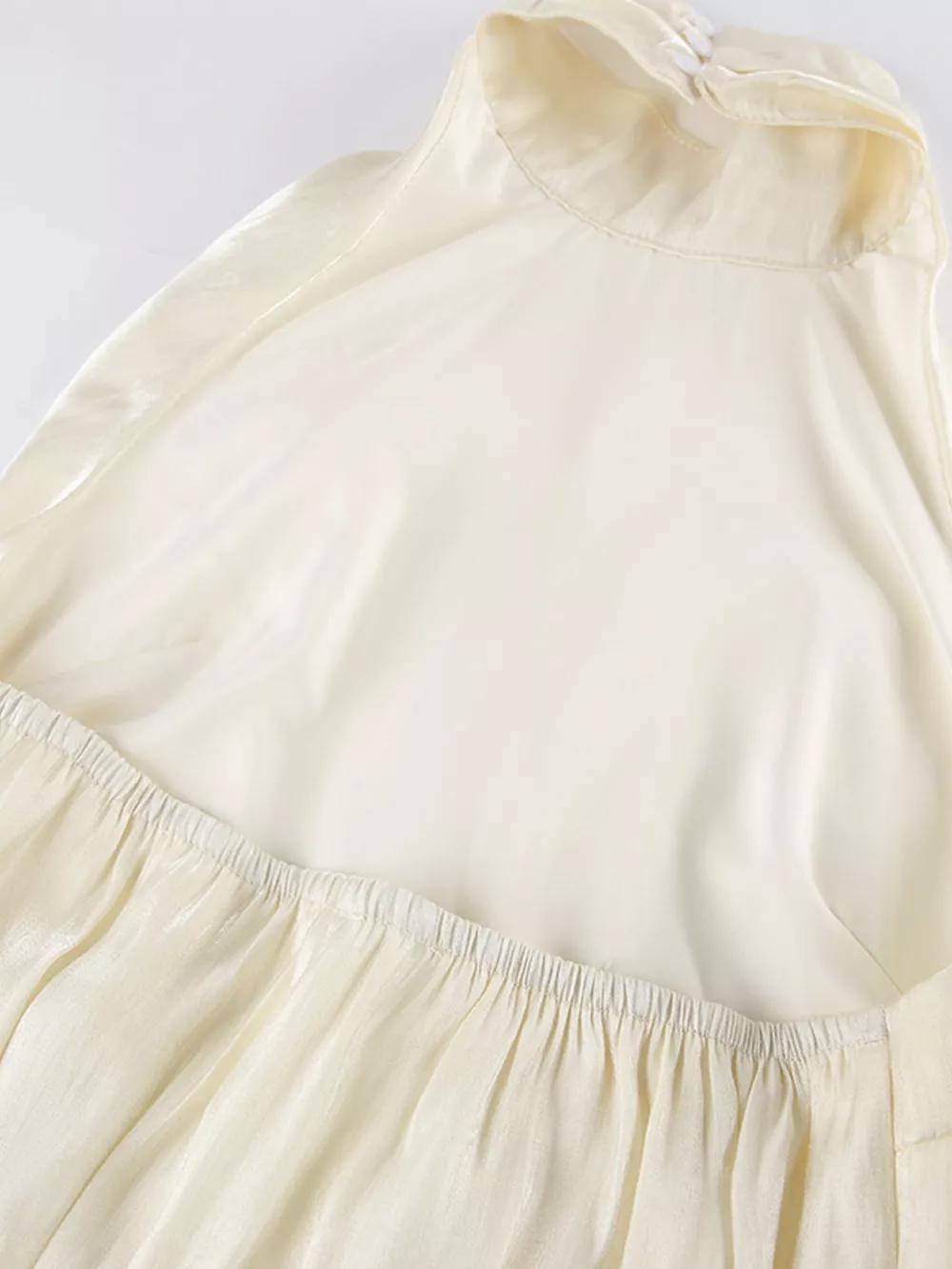 Halter Neck Ruched Cami Top, image 7