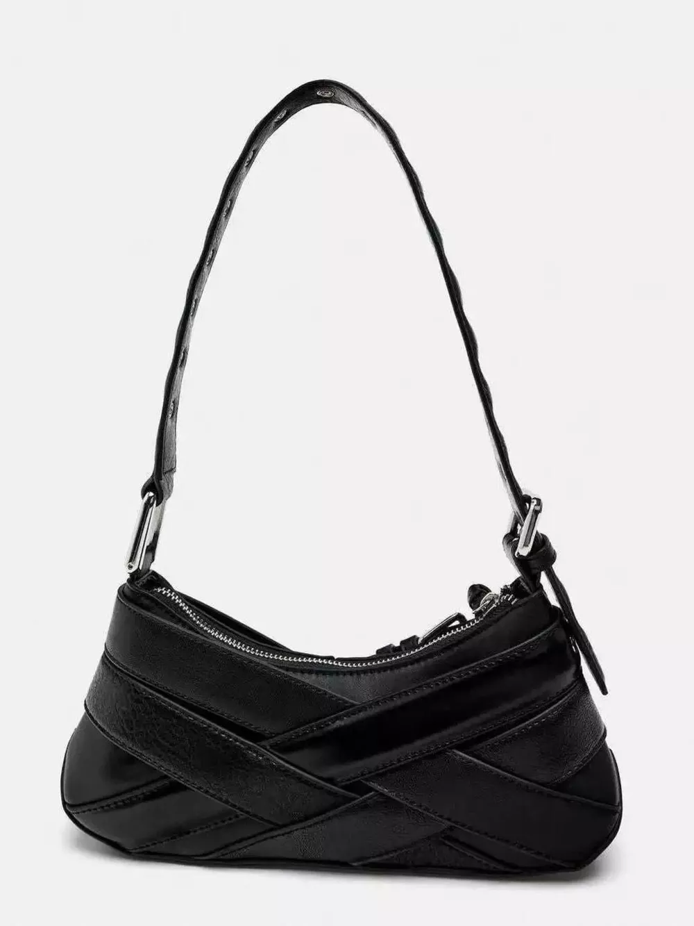 Buckled Accent Shoulder Bag, image 5