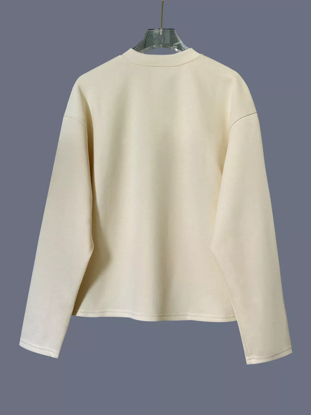 Quarter Zip Raglan Sleeve Sweatshirt, image 5