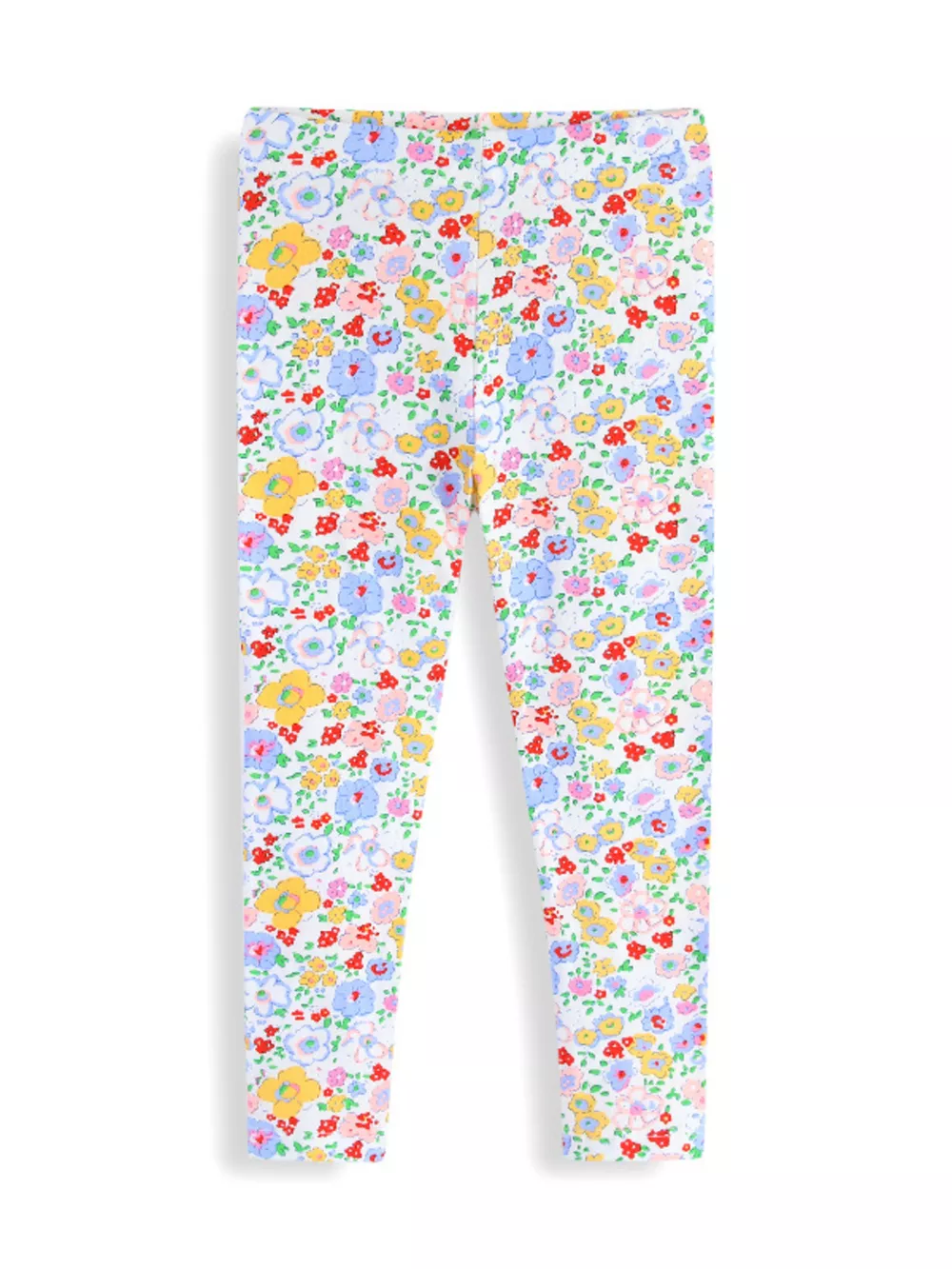 Children's Floral Print Stretch Leggings