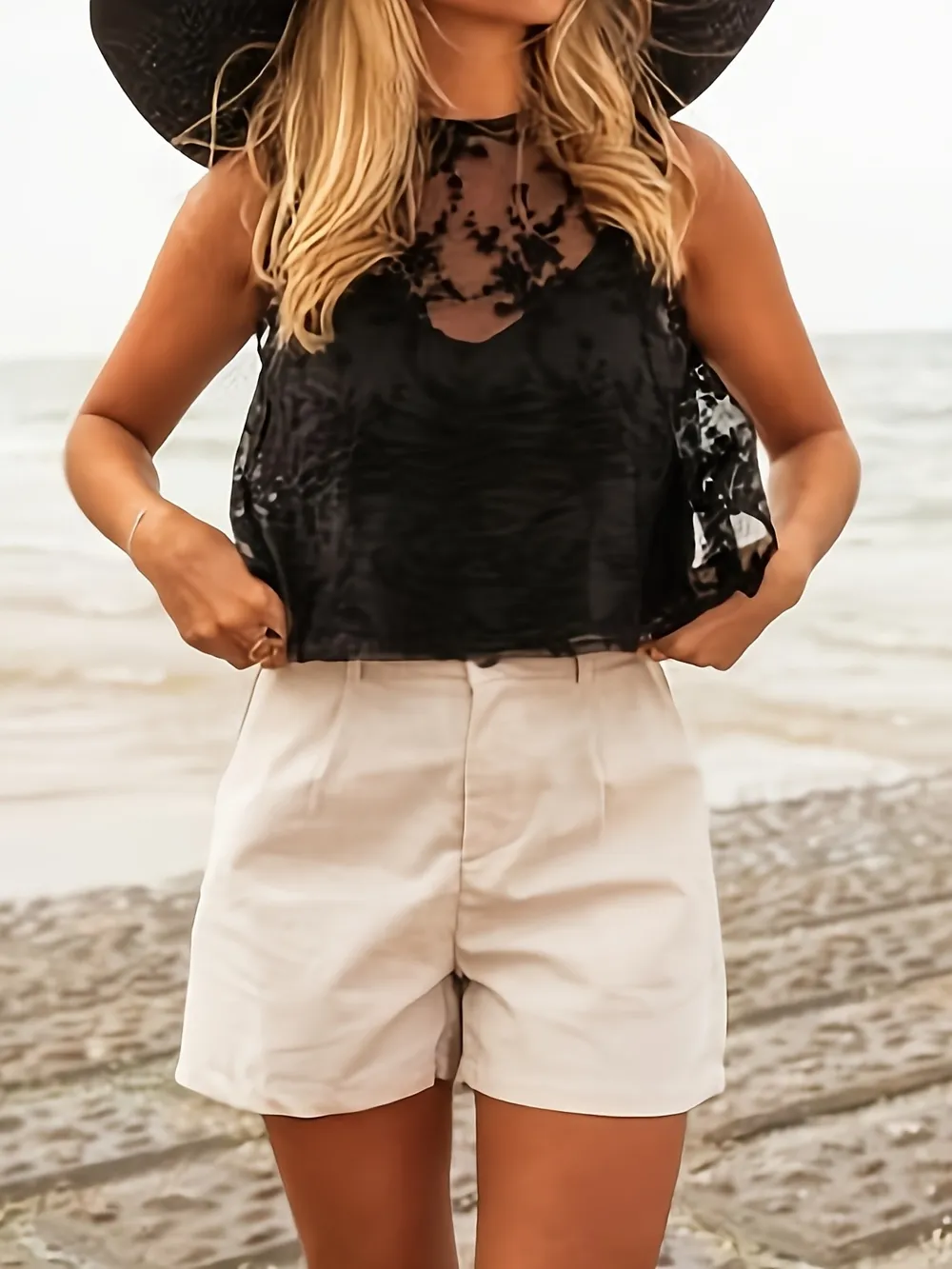 Lace Tie Back Tank, image 5
