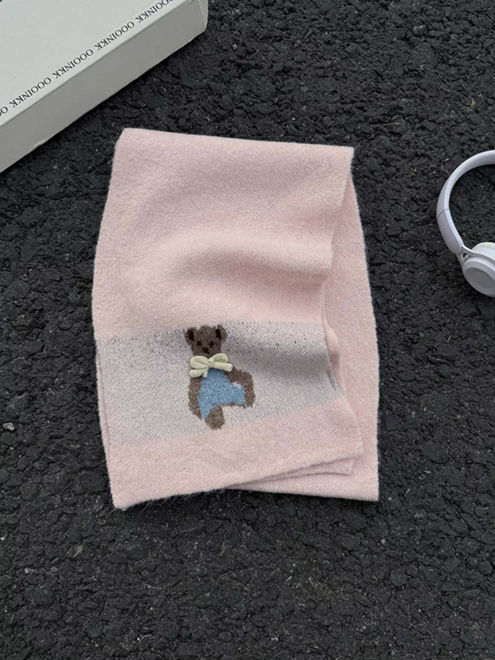 Bear Knitted Scarf, image 5
