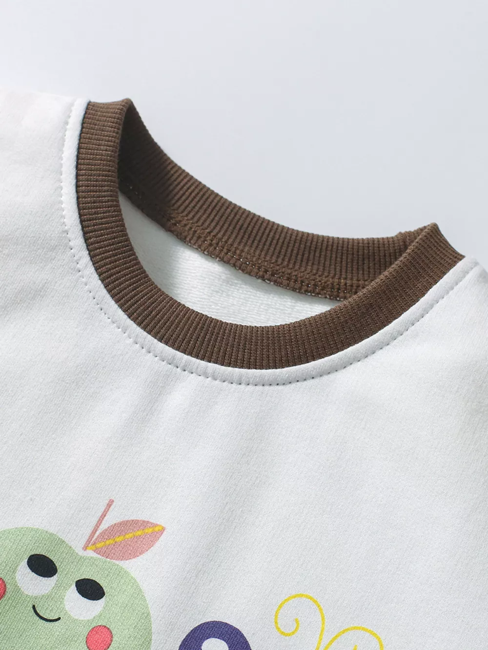 Children's Cartoon Graphic Color Block T-Shirt, image 2
