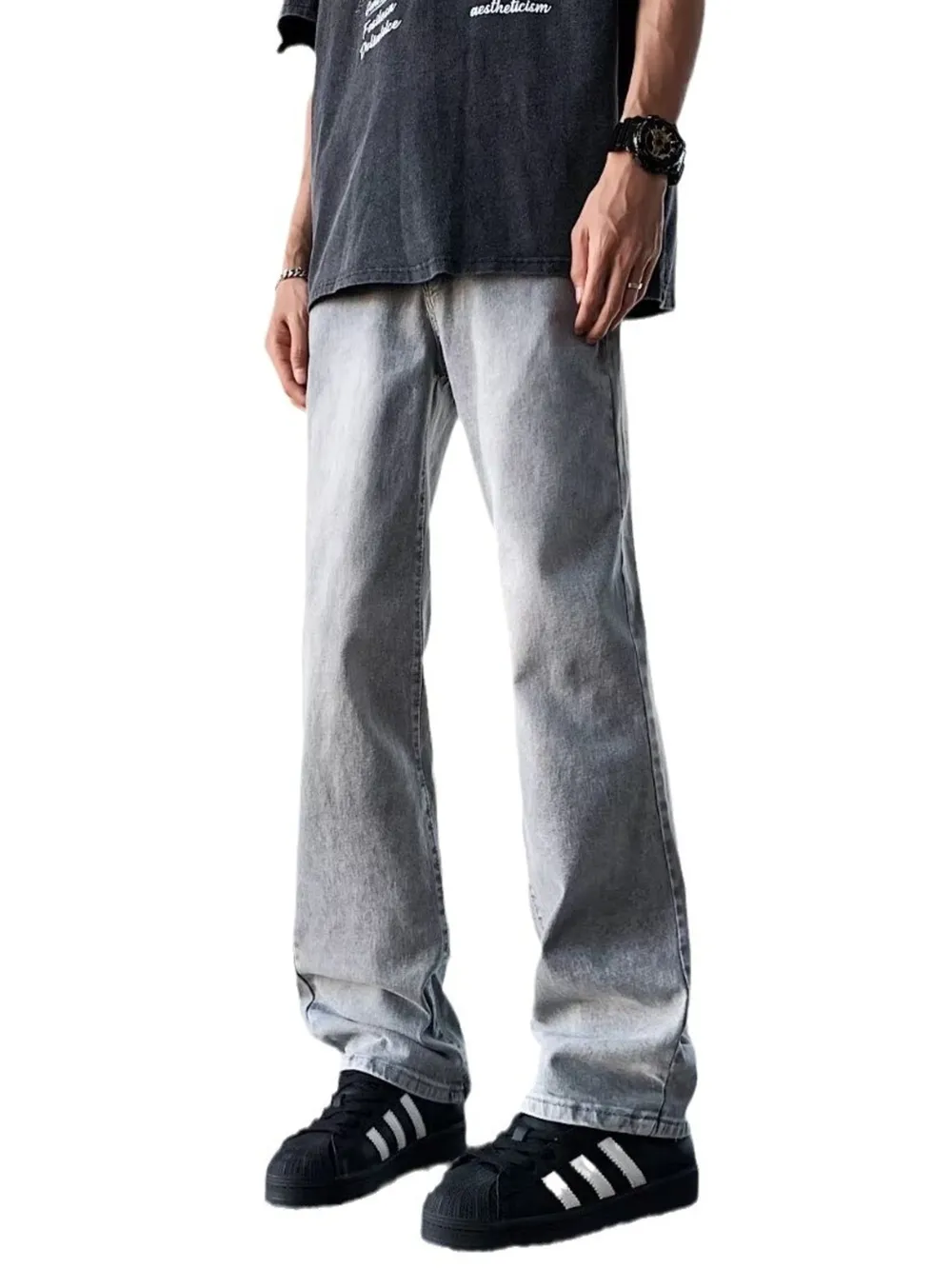 Men's Full Size Loose Fit Jeans Plus Size, image 3
