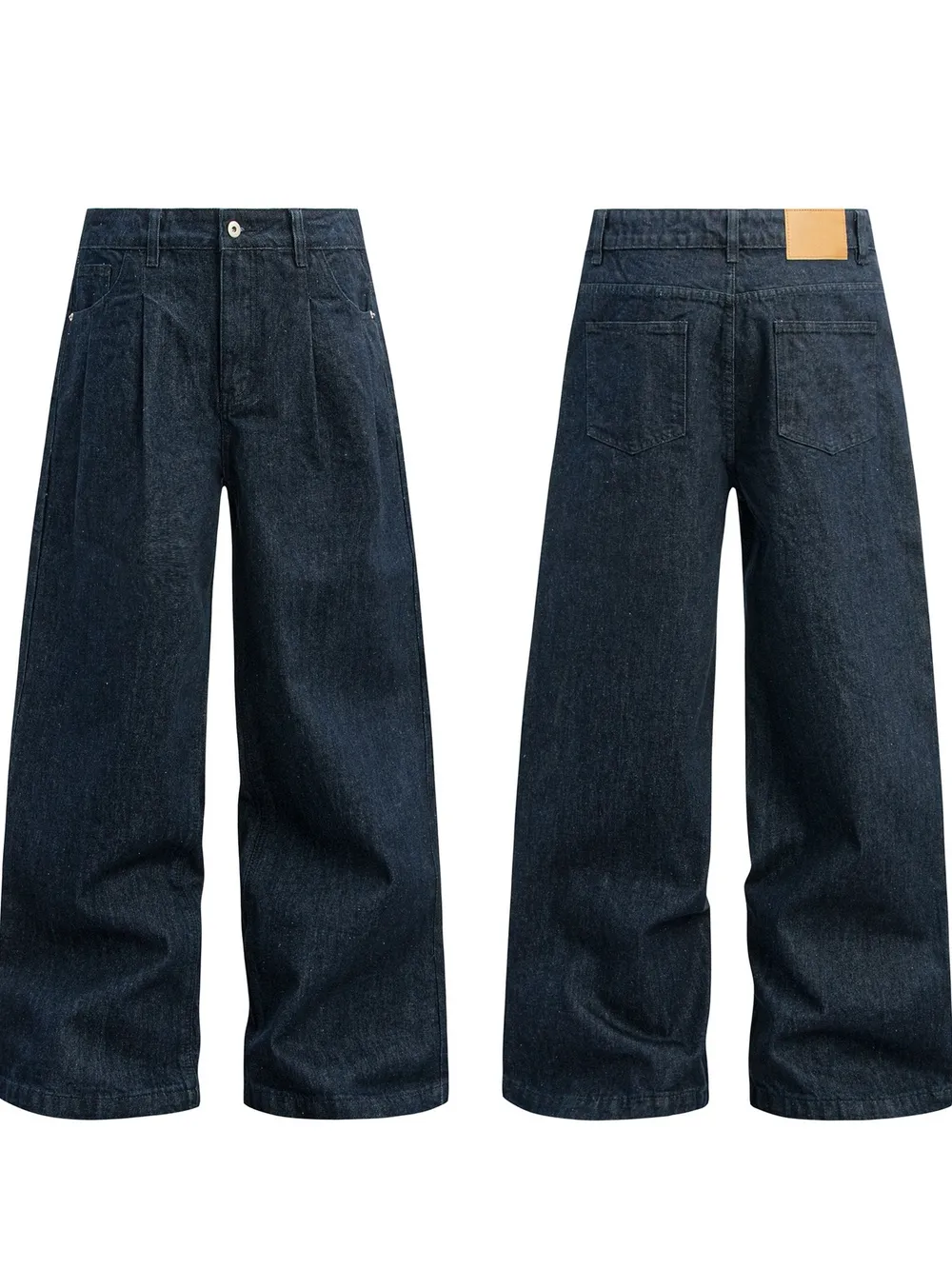 Men's Wide Leg Jeans, image 2