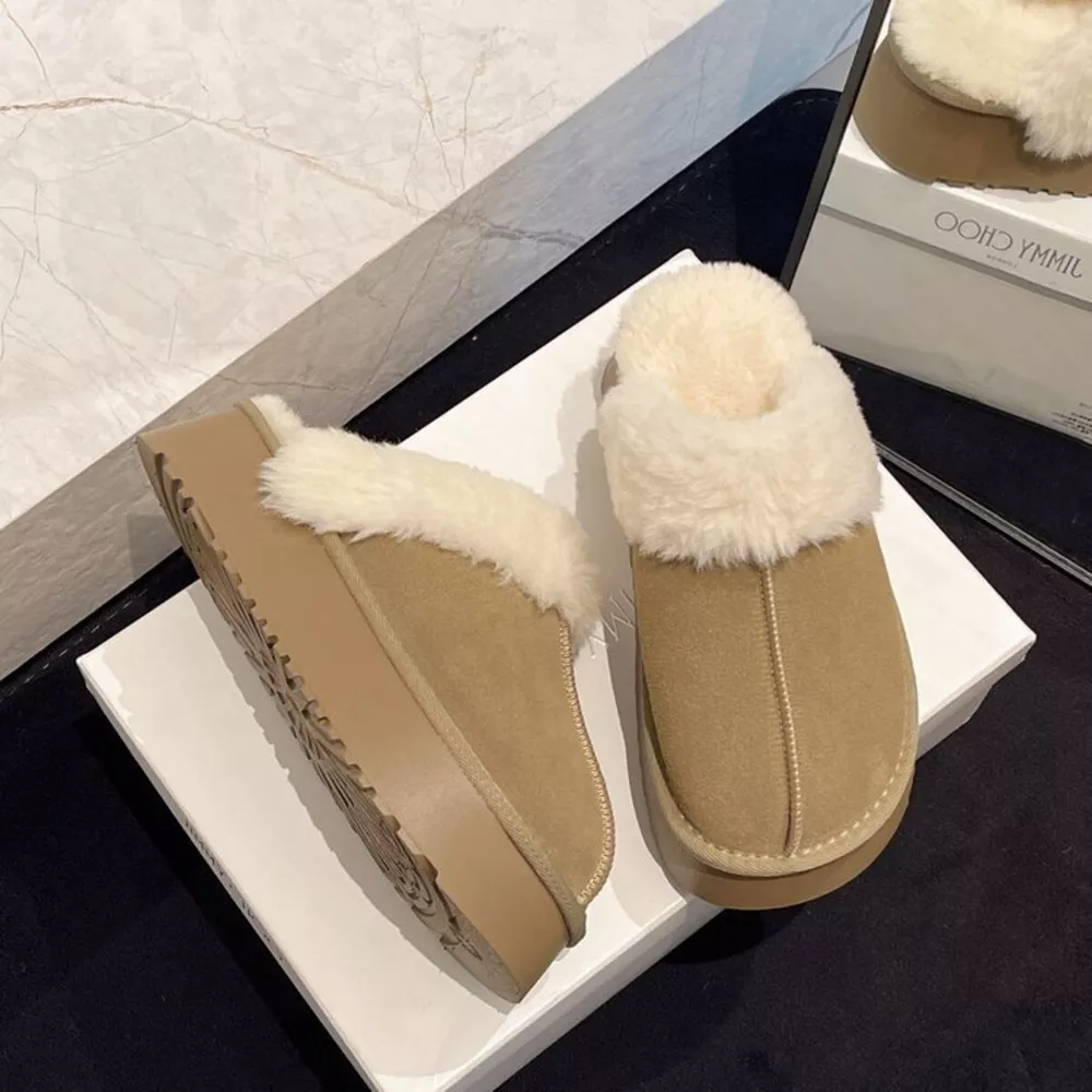 Round Toe Platform Slippers, image 9