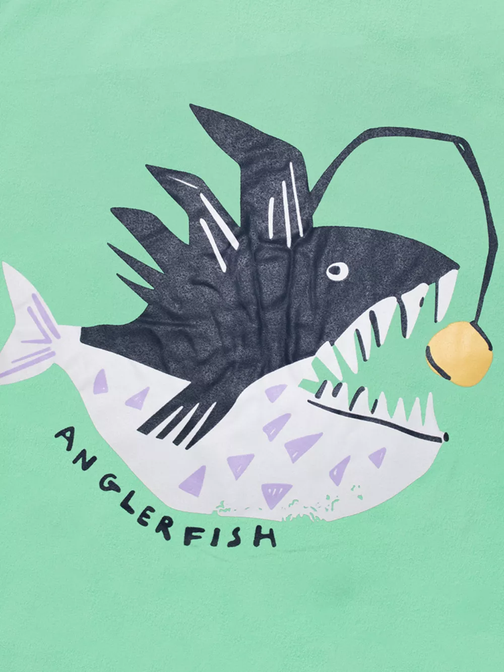 Children's Anglerfish Graphic Short Sleeve T-Shirt, image 4