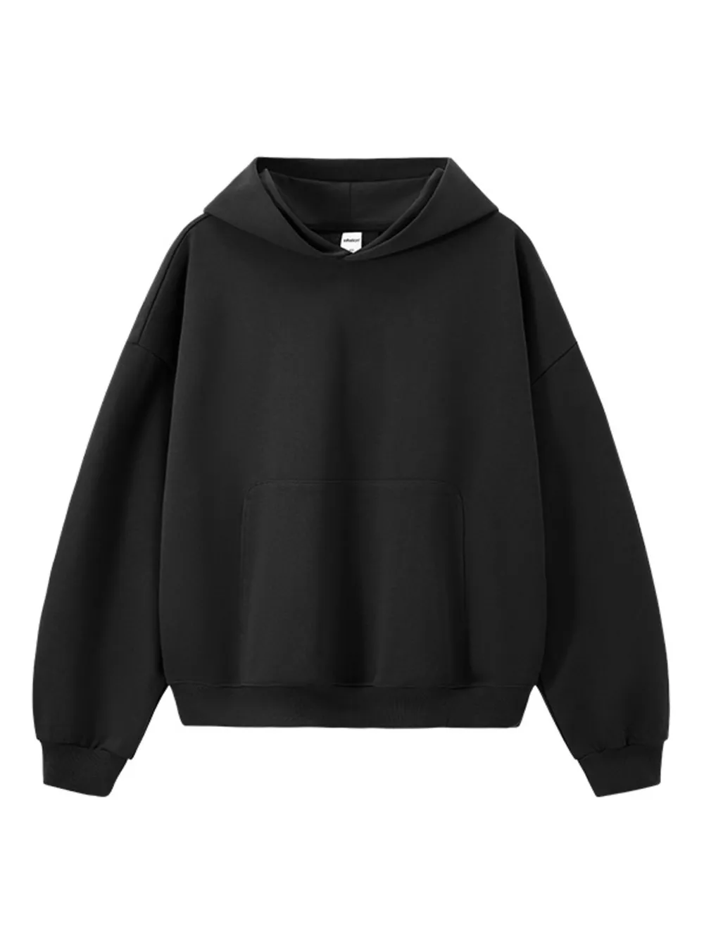 Men's Kangaroo Pocket Dropped Shoulder Hoodie, image 3