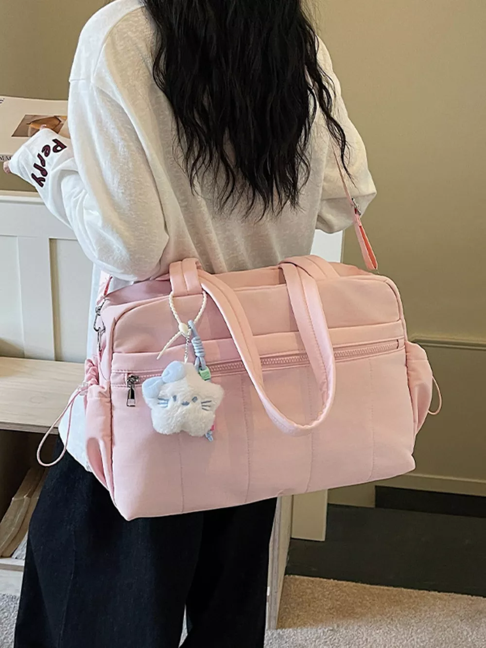 Nylon Lightweight Duffel Bag, image 4