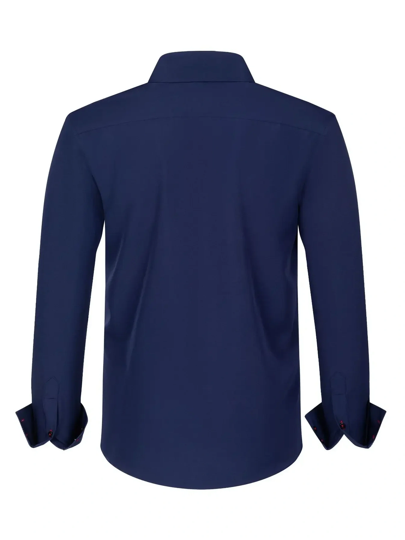 Men's Full Size Button-Down Casual Shirt with Contrast Cuffs Plus Size, image 7