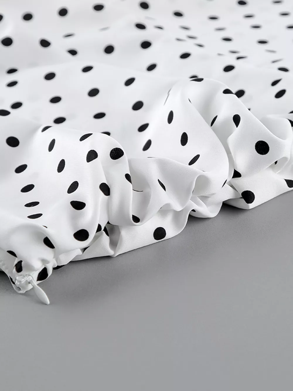 Polka Dot Mermaid Maxi Skirt, image 5
