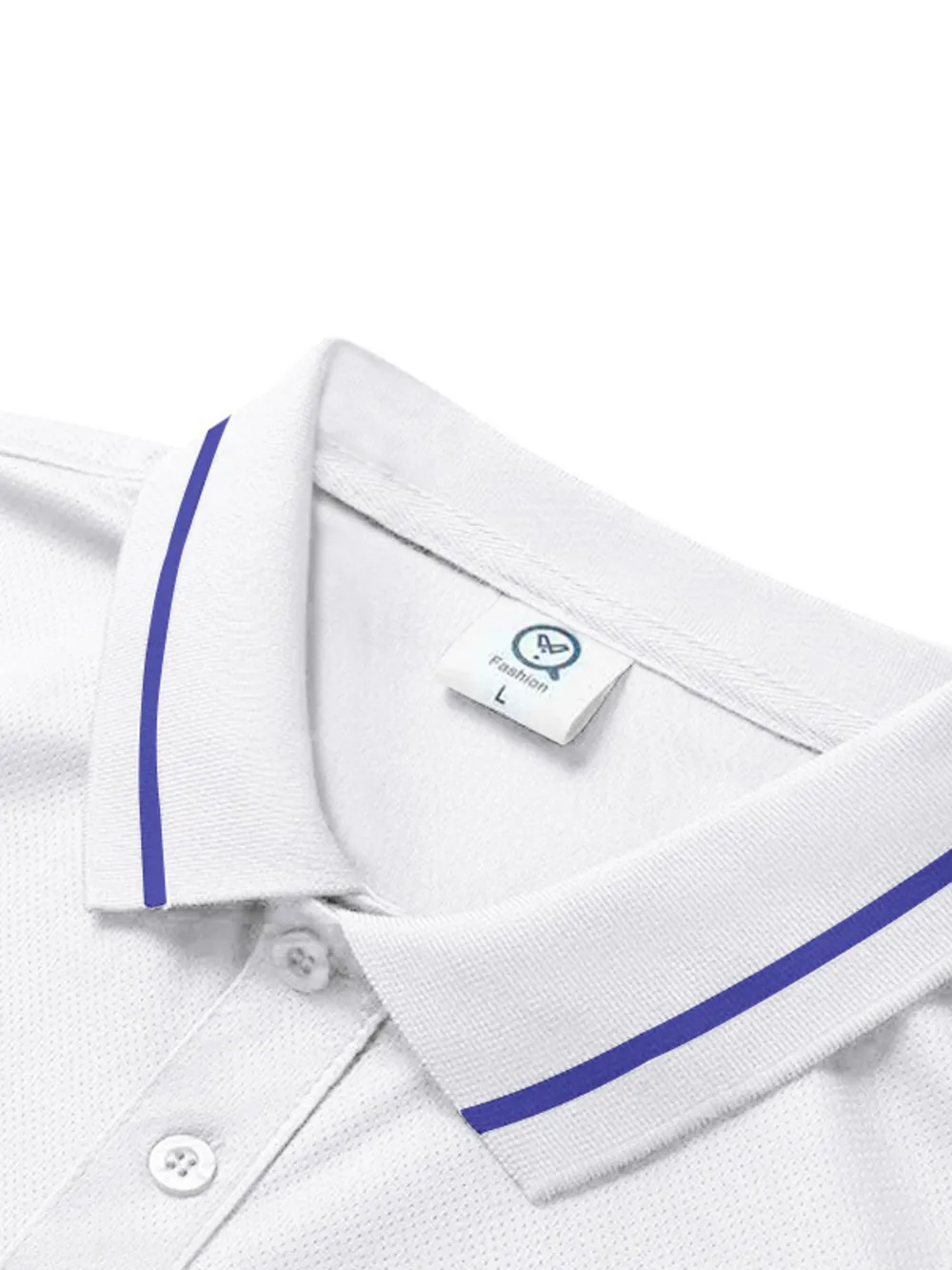 Men's Full Size Collared Neck Short Sleeve Polo Plus Size, image 6
