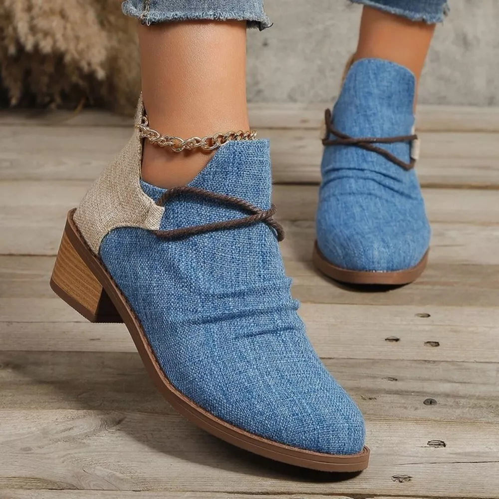 Block Heel Ankle Boots, image 3