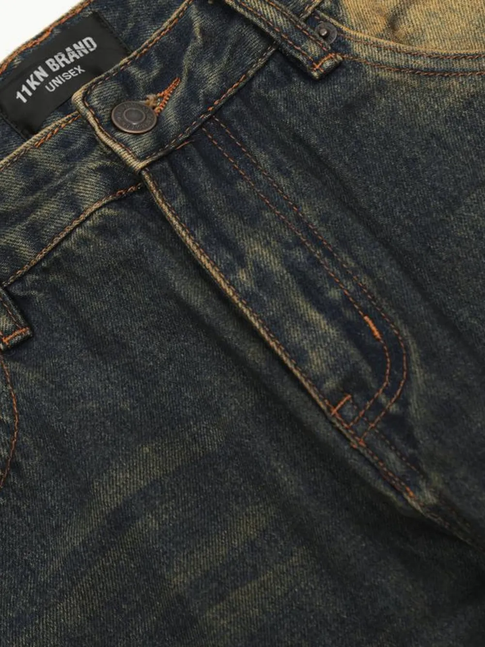 Men's Washed Flare Jeans, image 6