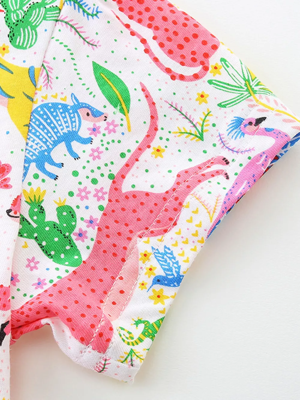 Children's Printed Short Sleeve Dress, image 3