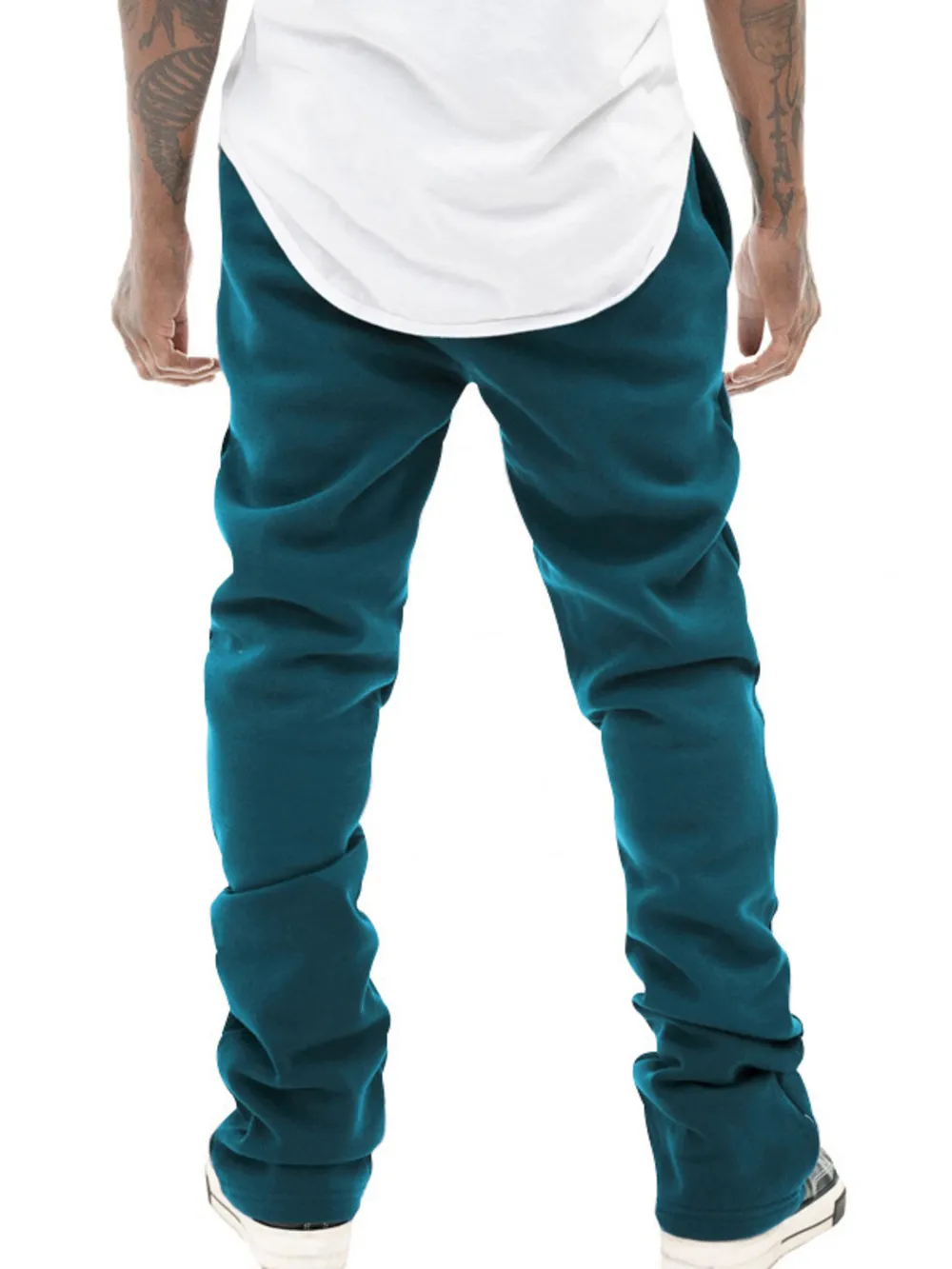 Men's Full Size Drawstring Casual Pants Plus Size, image 8