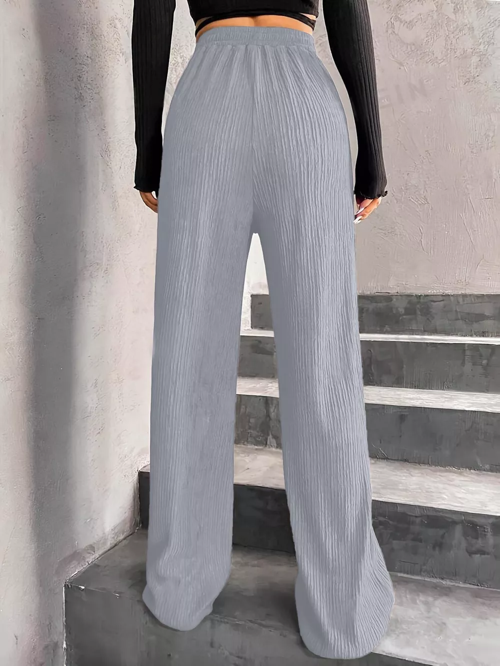 Drawstring Wide Leg Pants, image 27