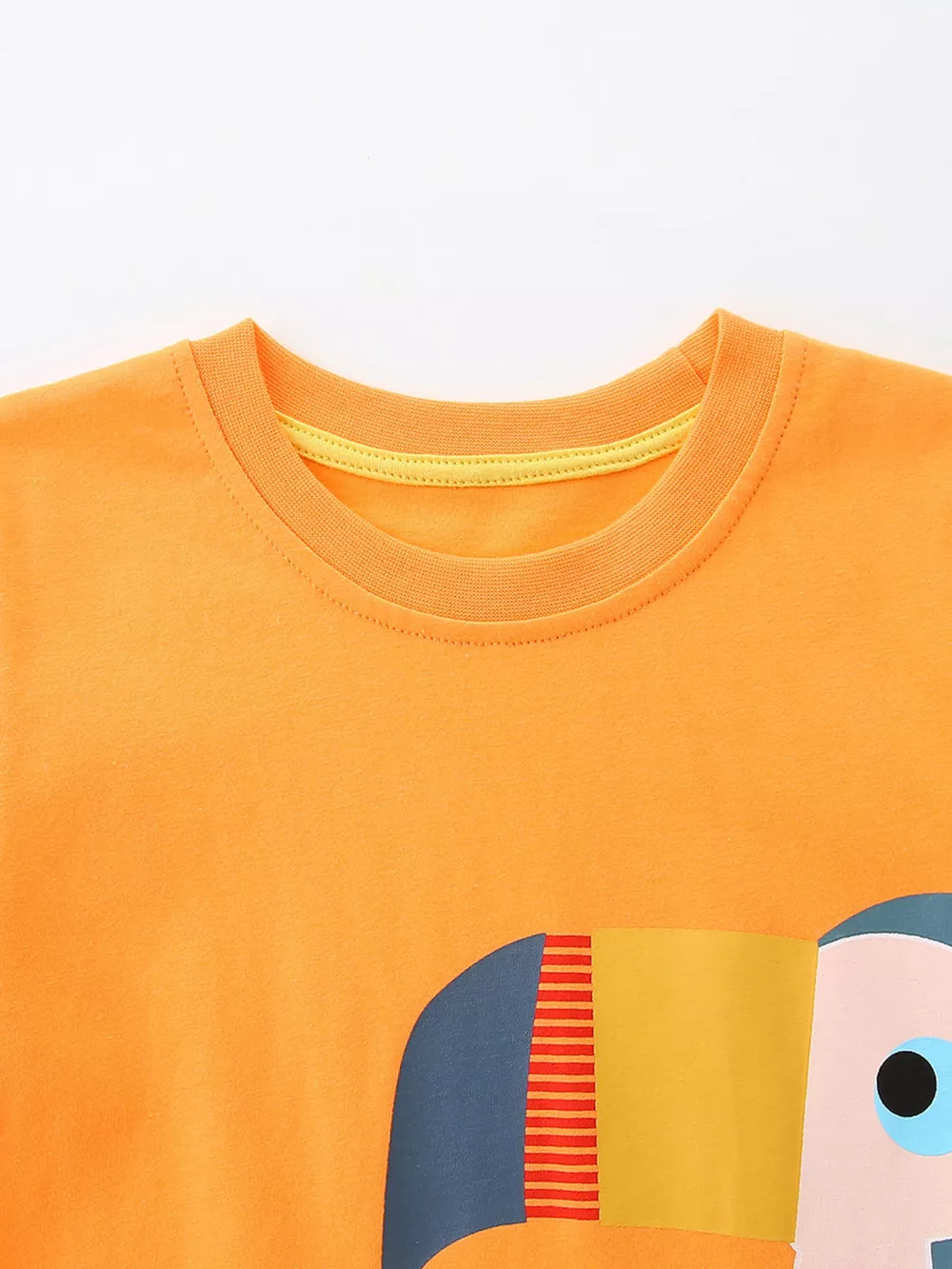 Children's Toucan Graphic Round Neck Tee, image 3