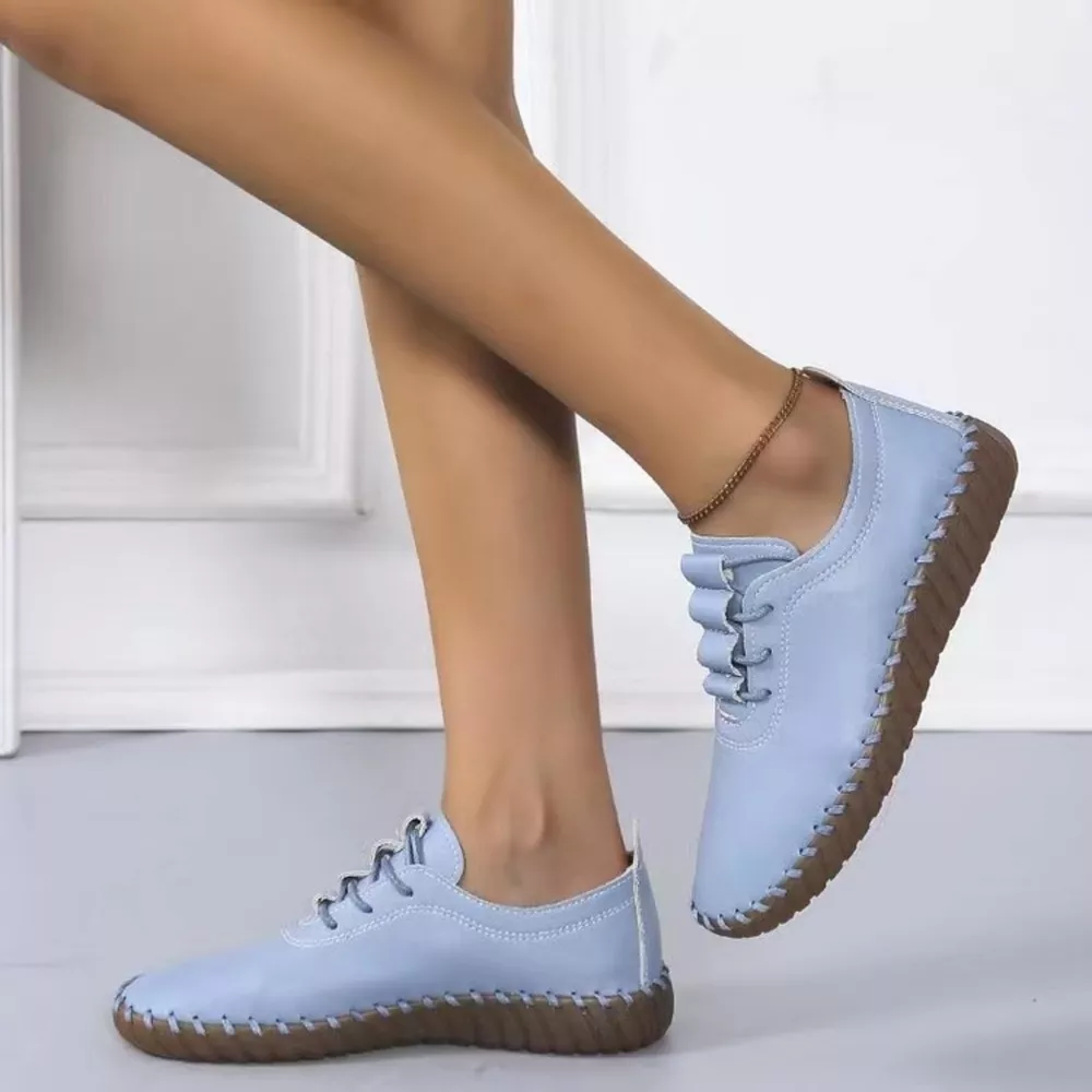 Round Toe Lace Up Sneakers, image 8