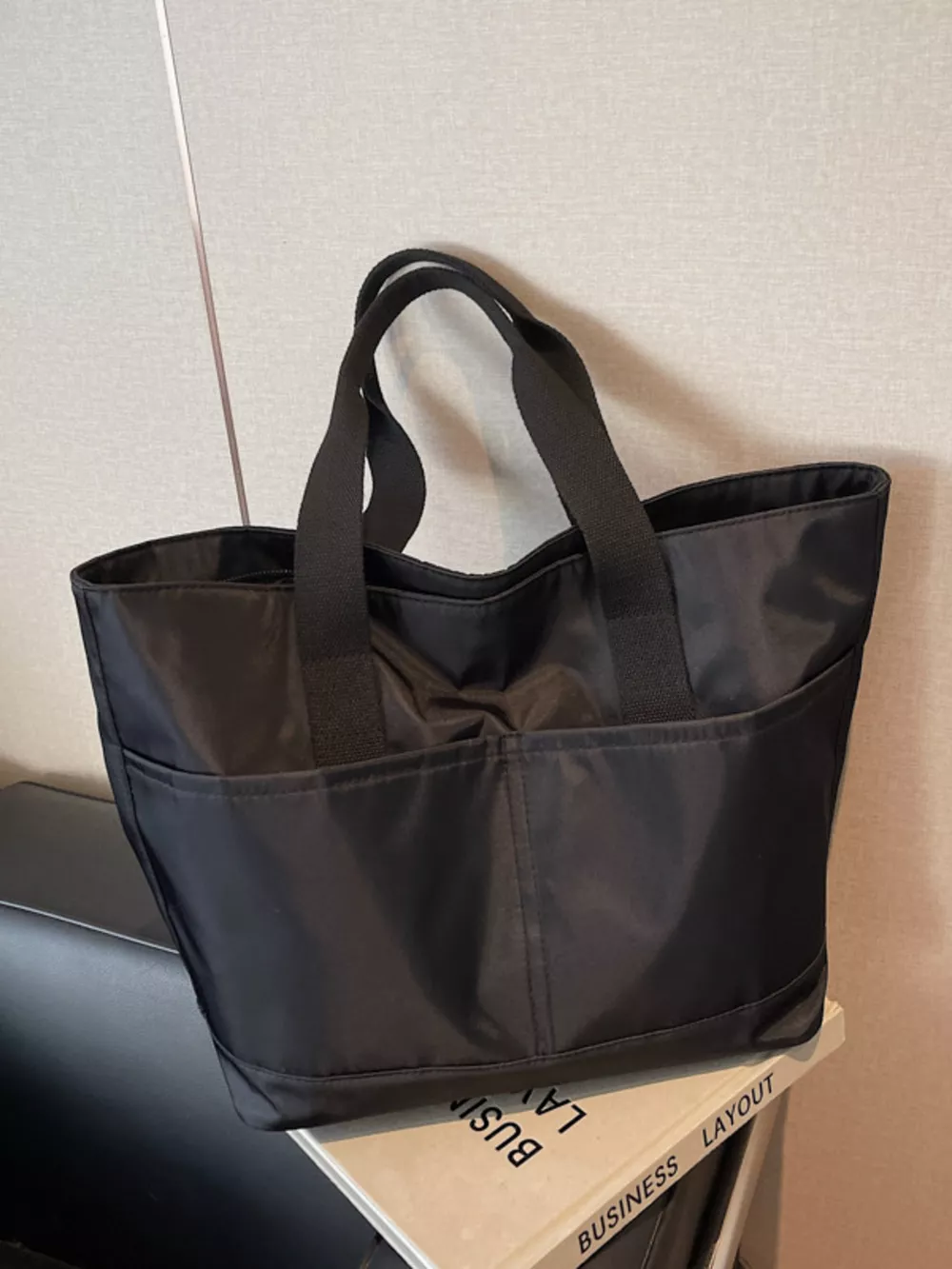 Oxford Cloth Shoulder Bag, image 3