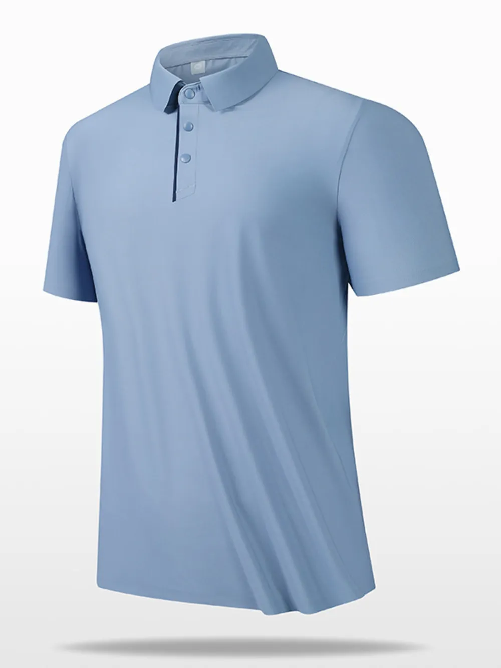 Men's Full Size Button Detail Short Sleeve Polo Plus Size, image 6