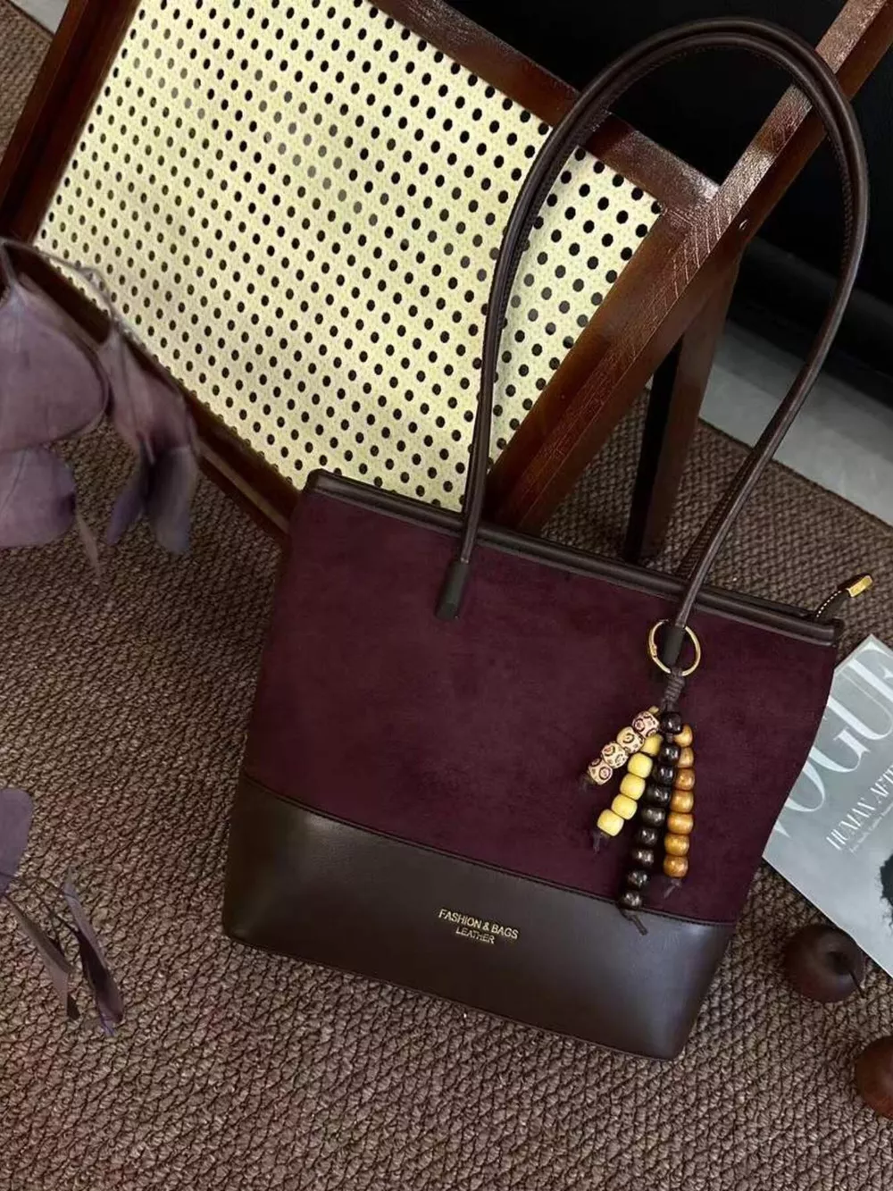 Color Block Shoulder Bag, image 6