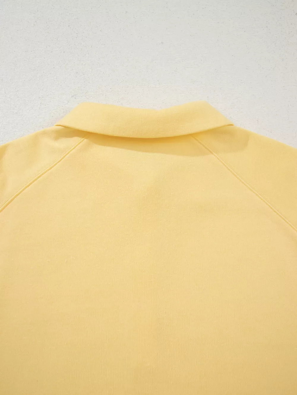 Button Collar Drop Shoulder Top and Shorts 2pcs Set, image 10