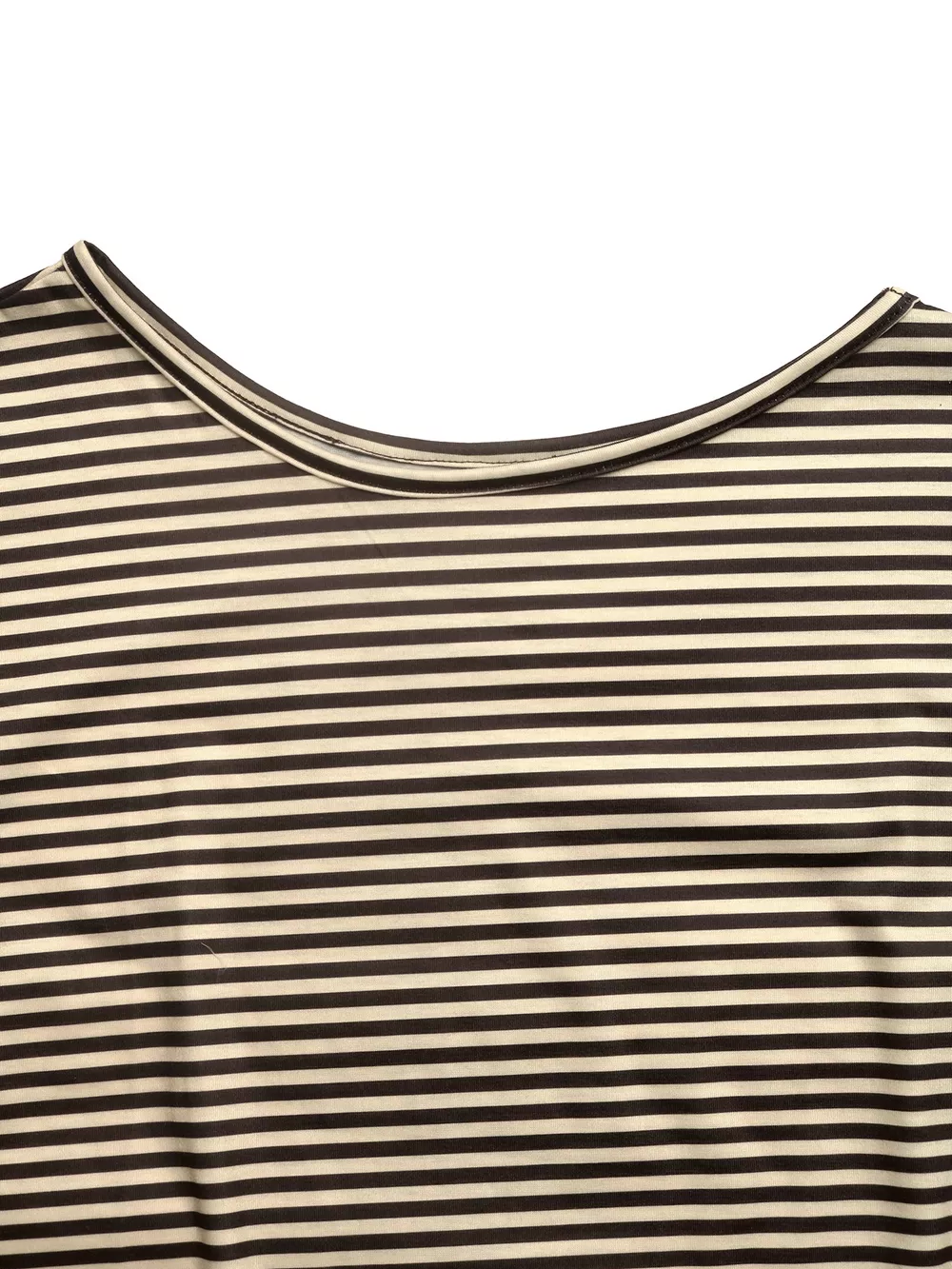 Striped Single Shoulder T-Shirt, image 6