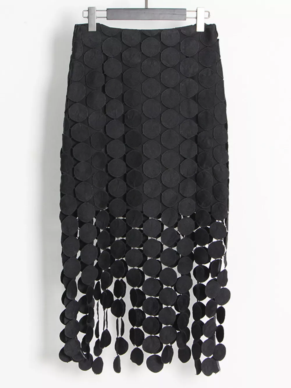Fringe Midi Skirt, image 15