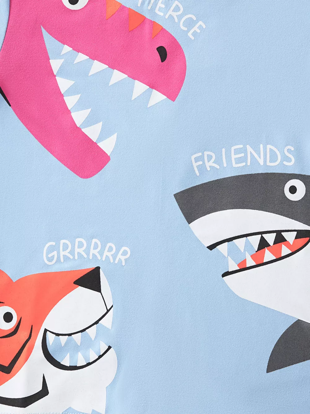 Children's Fierce Friends Graphic Crew Neck T-Shirt, image 4