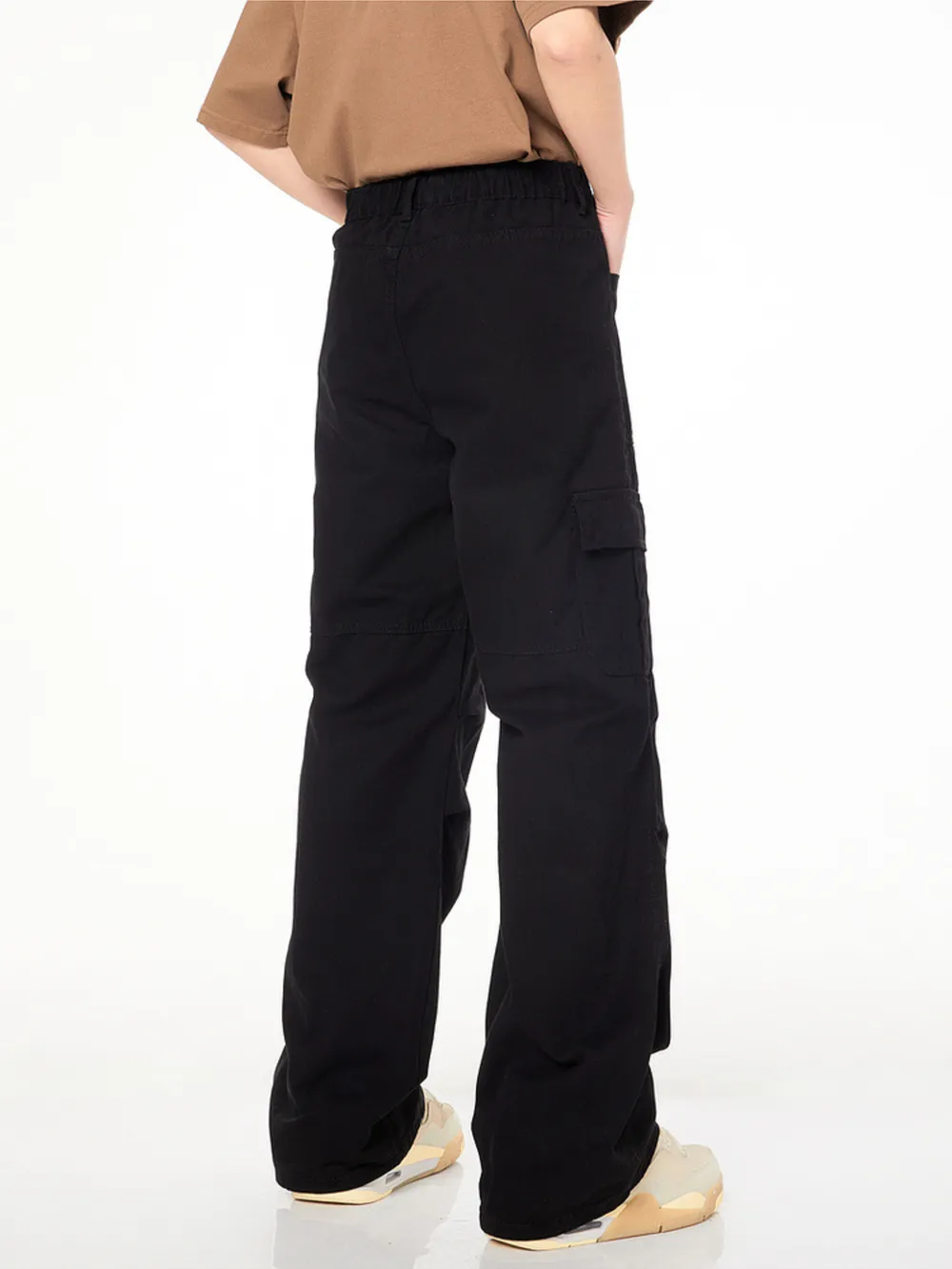 Men's Full Size Loose Fit Cargo Pants Plus Size, image 4