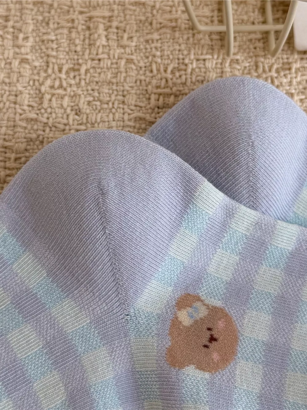 Bear Cotton Crew Socks, image 9