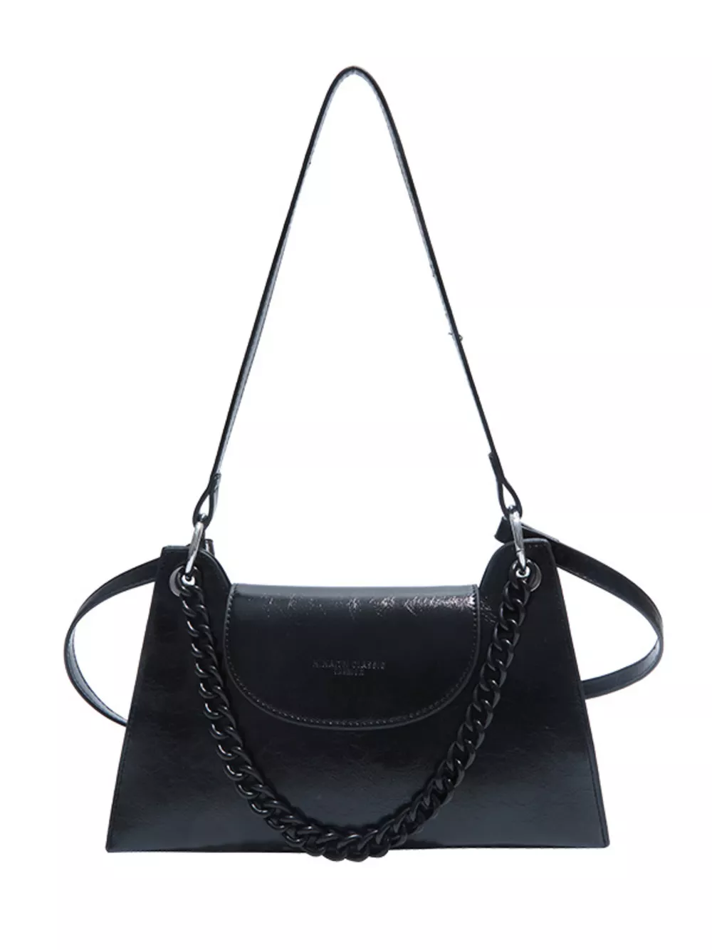 Chain Decor Flap Crossbody Bag, image 5