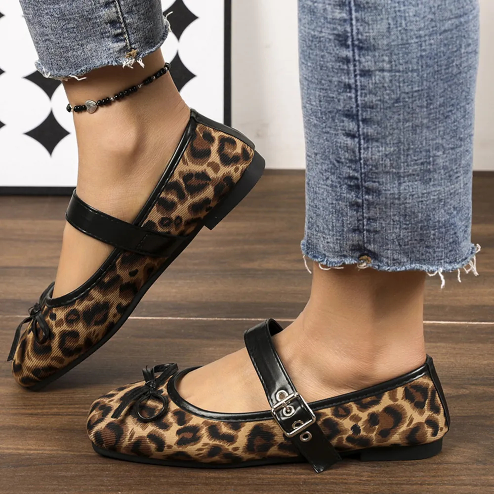 Square Toe Flats Slip-Ons, image 8