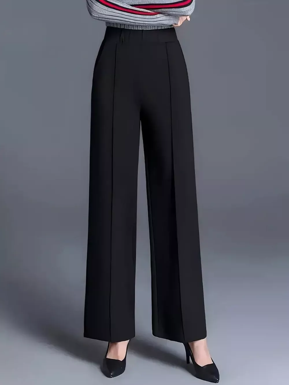 Wide Leg High Waist Pants