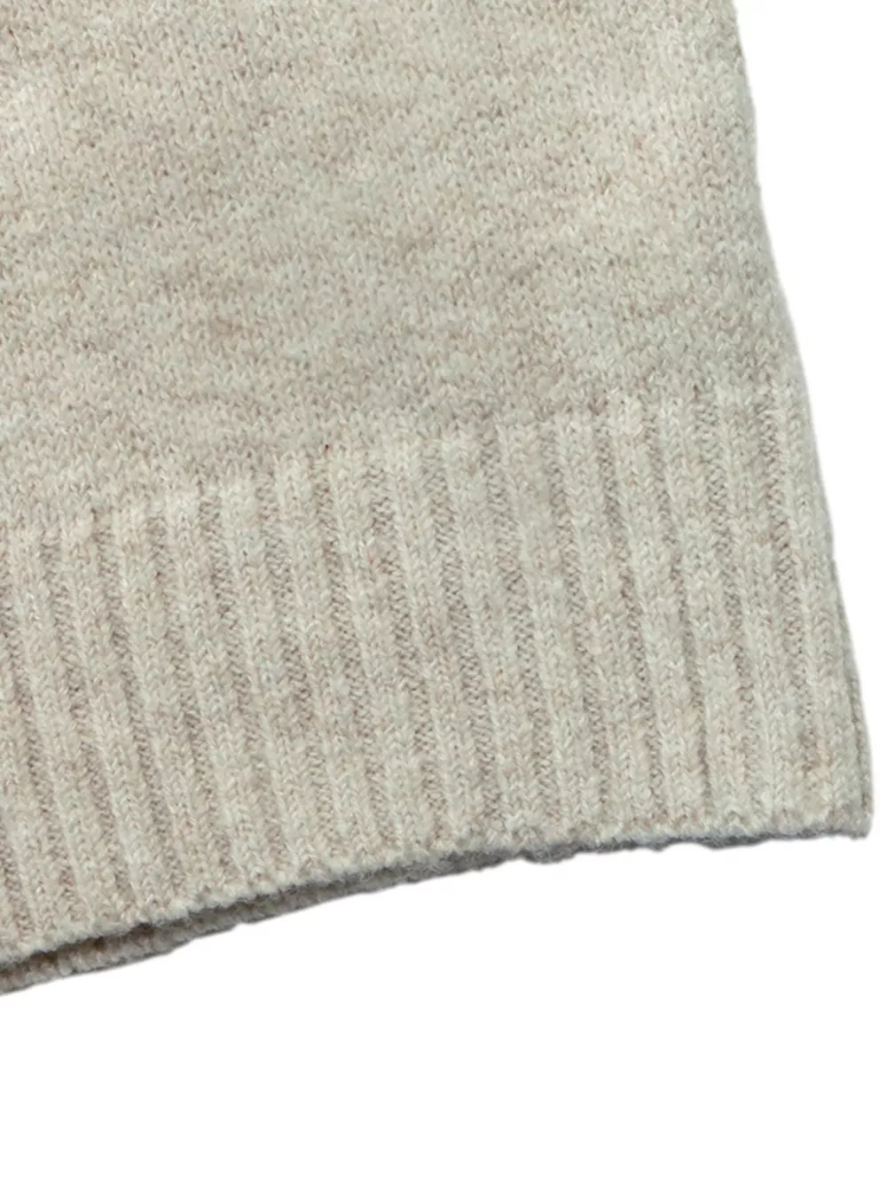Contrast Trim Ribbed Cuff Tie-Sleeve Sweater, image 10