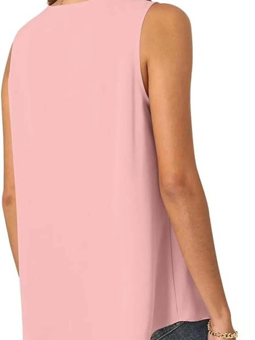 Full Size V-Neck Sleeveless Tank Top Plus Size, image 20