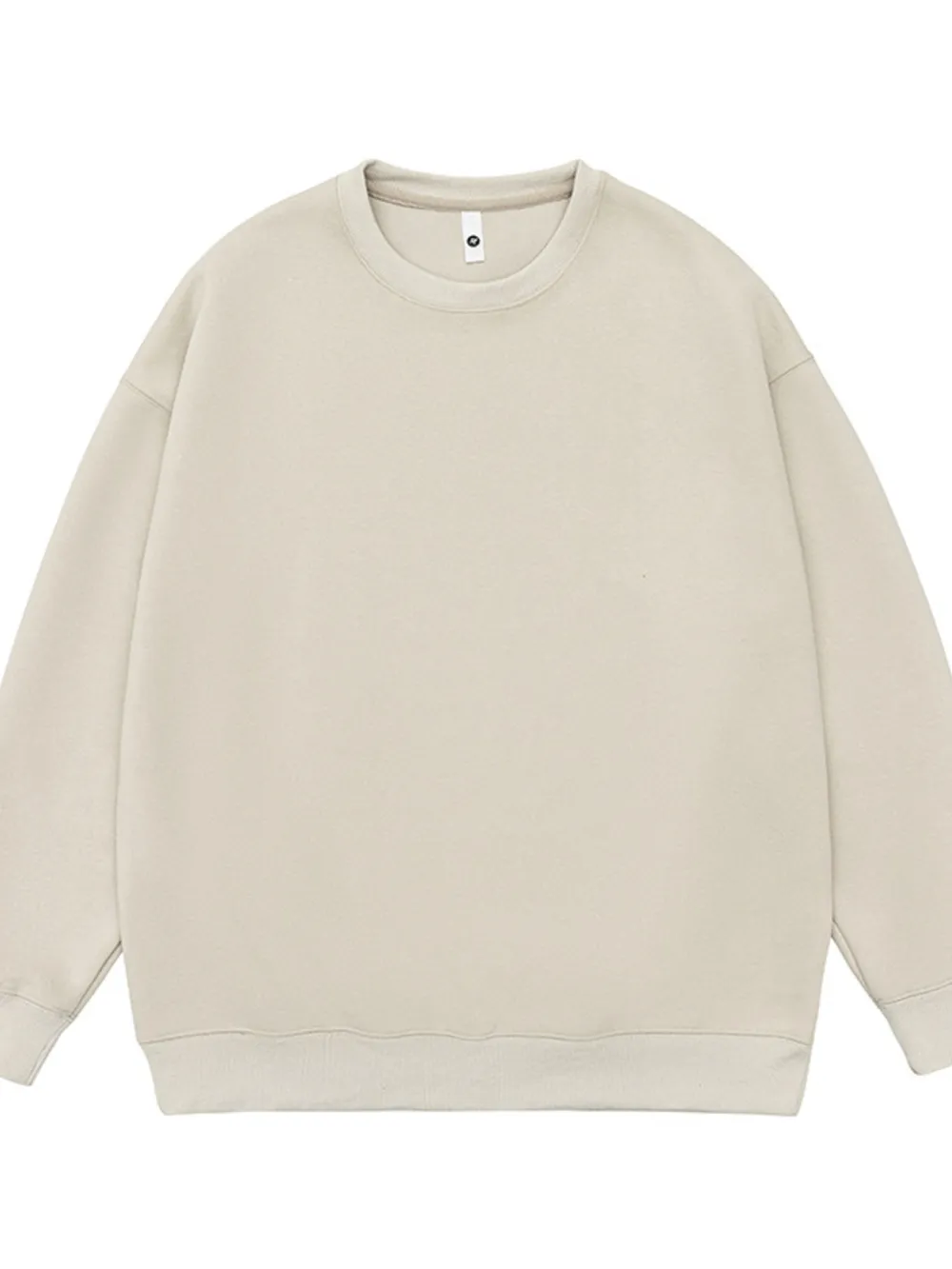 Men's Full Size Round Neck Dropped Shoulder Sweatshirt Plus Size