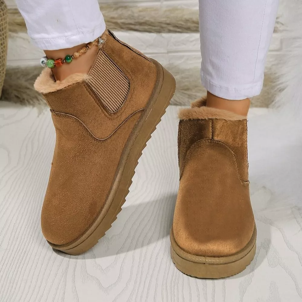 Round Toe Platform Boots, image 13