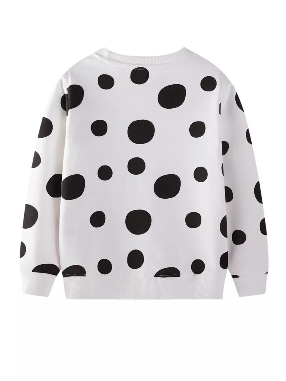 Children's Bee Applique Polka Dot Sweatshirt, image 3