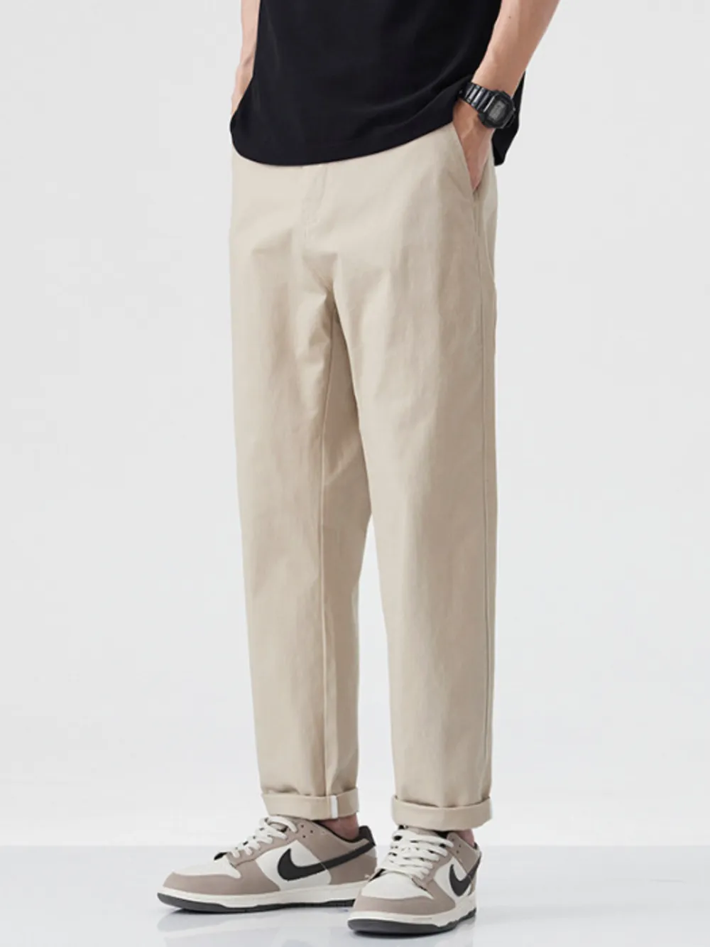 Men's Straight Leg Casual Pants, image 6