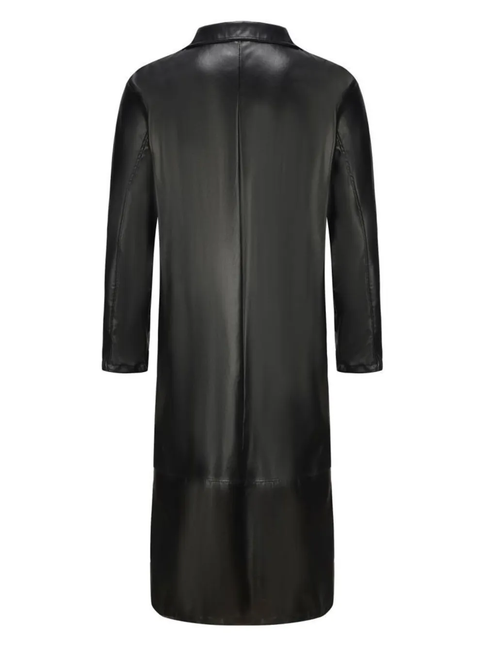 Men's Full Size Button Up Long Sleeve Longline Jacket Plus Size, image 3