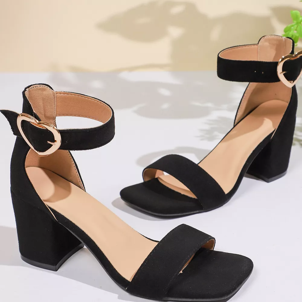 Open Toe Block Heels Sandals, image 3