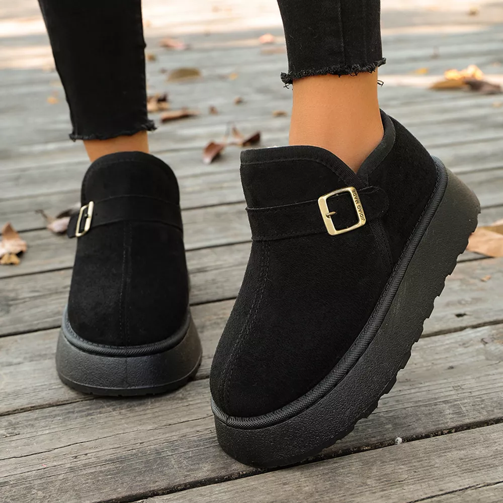Round Toe Platform Boots, image 7